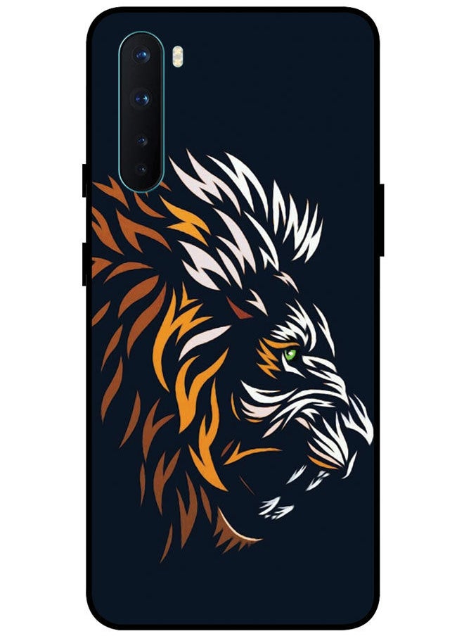 EYE CATCH - Protective Case Cover For OnePlus Nord Smart Series Printed Protective Case Cover for OnePlus Nord Lion - Image 1