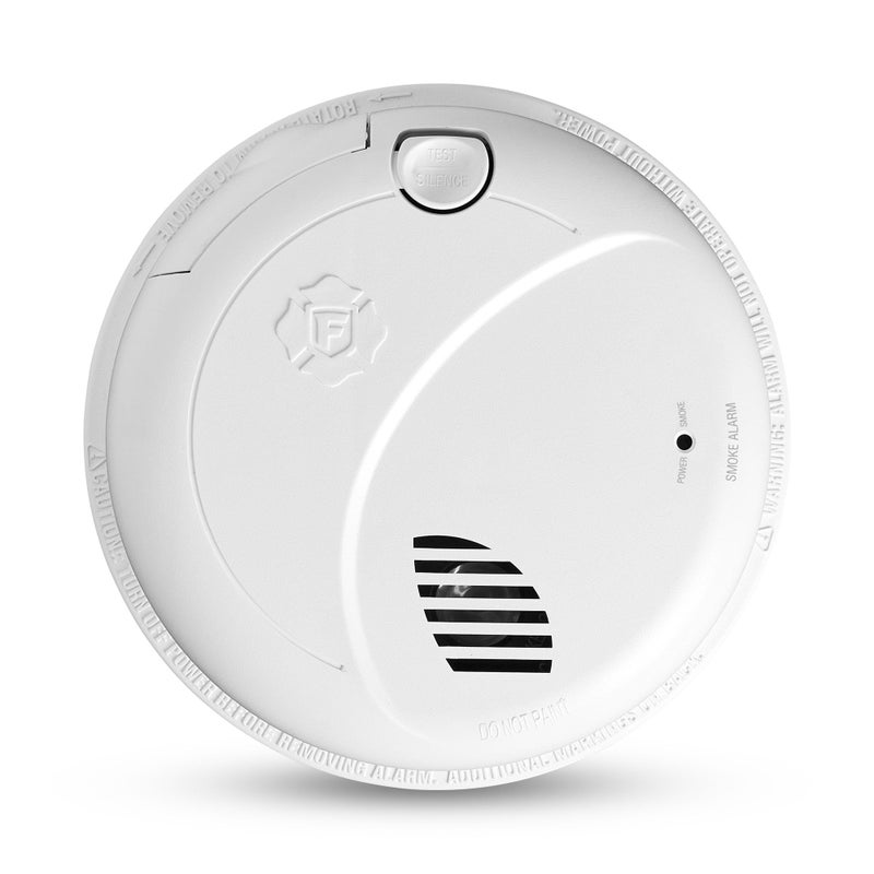 First Alert BRK Interconnect Hardwire Smoke Alarm with Battery Backup Voice Alerts 1Pack