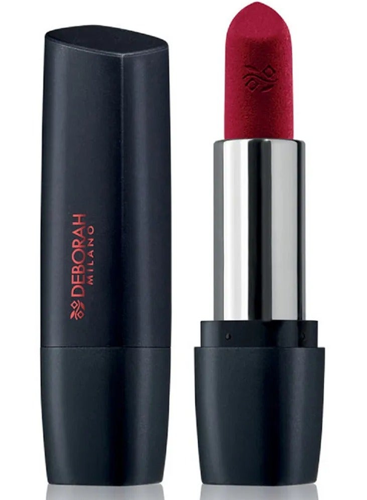 DEBORAH MILANO MILANO RED MAT LIPSTICK NO.Deep Red 5