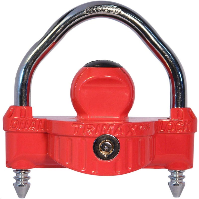 TRIMAX UMAX25 UMAX Red Universal Die Cast Dual Purpose Narrow Body Coupler Lock