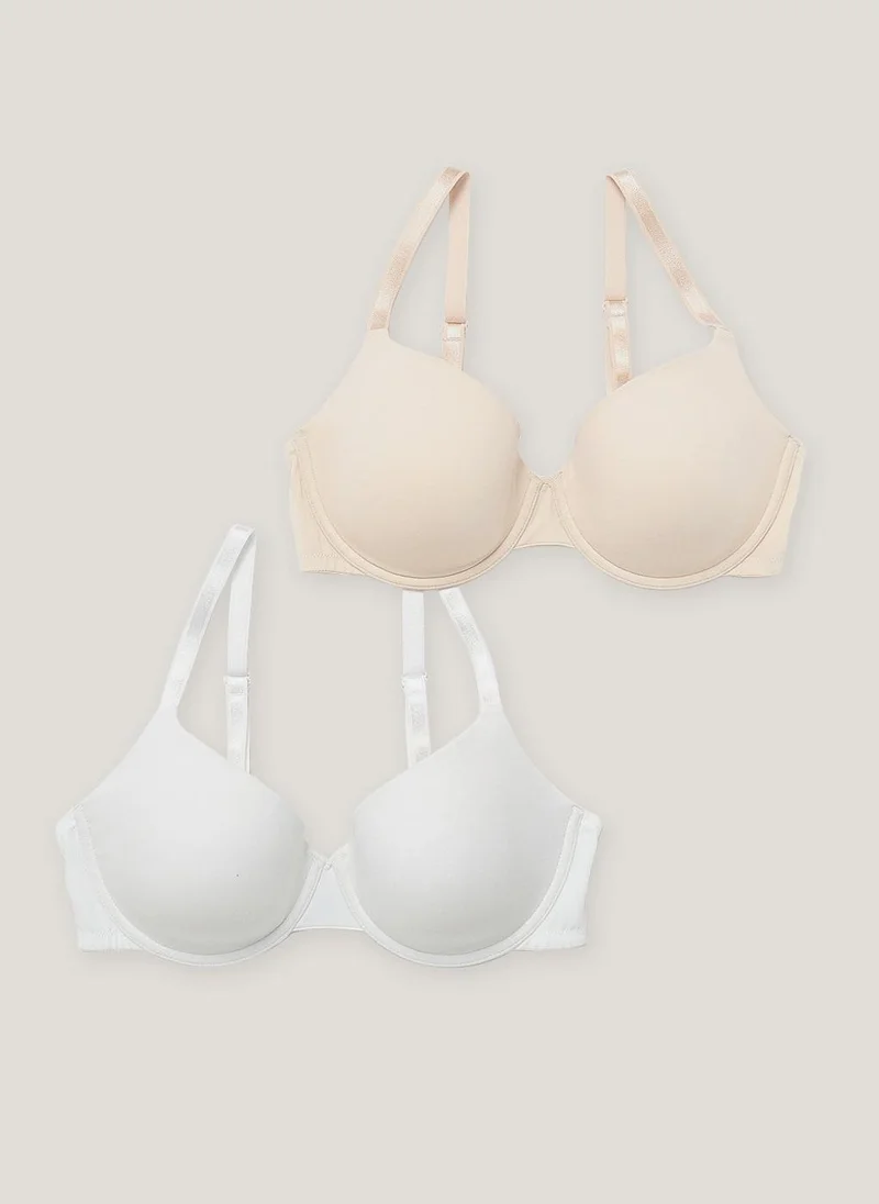 ماتلان 2 Pack Smooth T-Shirt Bras