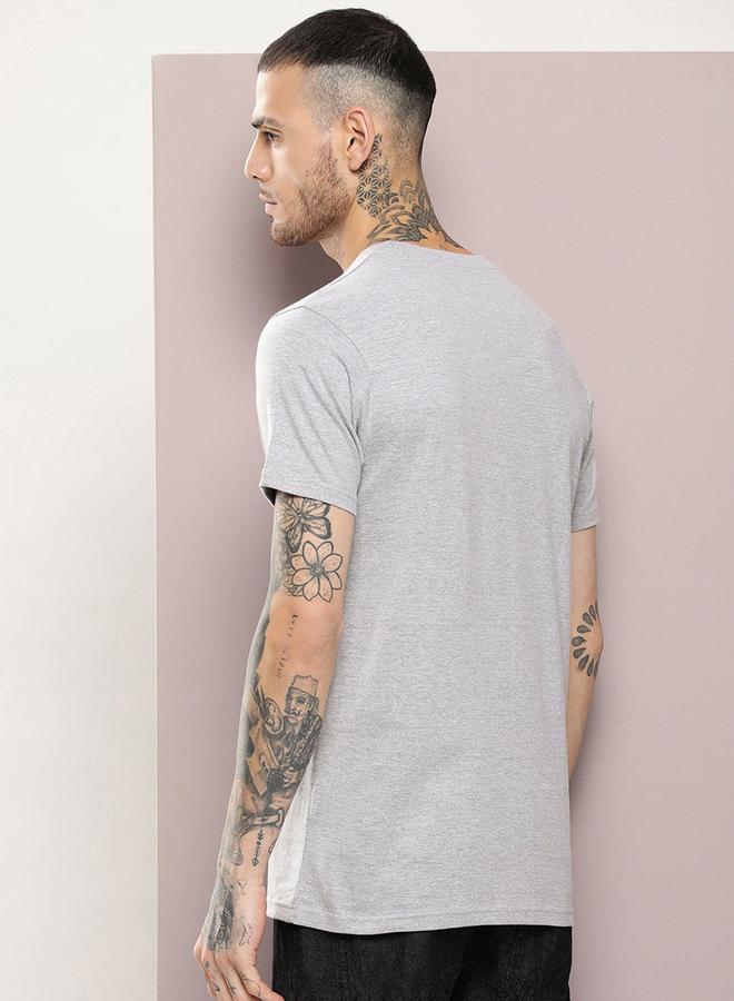 ديلينجر تيشيرت قطن سادة بقصة عادية من ستايلي - Image 3