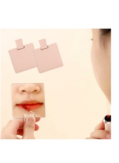 Y&D 3 PCS Small Compact Mirror for Purse Mini Travel Handheld Makeup Mirro Portable Folding Mirror, Pocket Cosmetic Stainless Steel Mirrorr  - Image 3