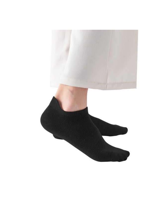 Women's Athletic Running Ankle Socks Low Cut with Tab - 6 Pairs - Image 2