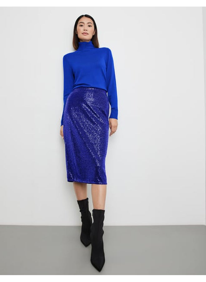 GERRY WEBER Midi skirt with all-over sequins  - Image 2