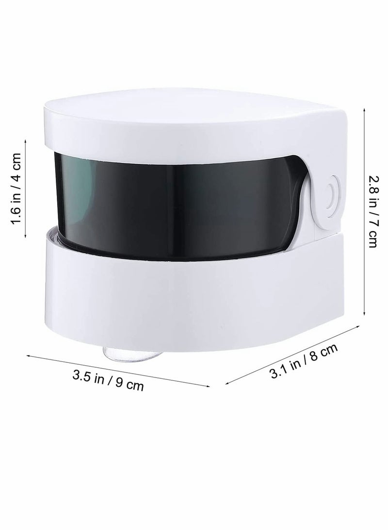 SYOSI Portable Ultrasonic Cleaner Professional Jewelry Manual 3 to 10 Minutes for Rings Watches Eyeglasses Denture Coins Razors Brushes - Image 4