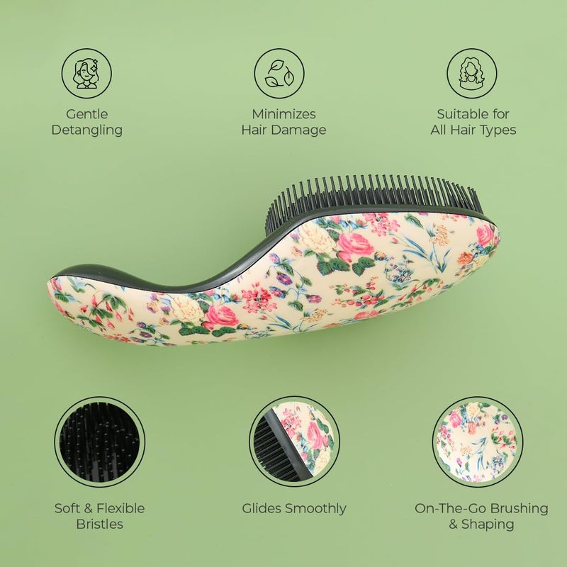PROLIXR Tadpole series hair brush Gentle detangler hair brush Minimize Breakage Comfortable Hold Hair Brush for Women Men Hair comb Hair Care Created by Savio John Pereira - Image 2