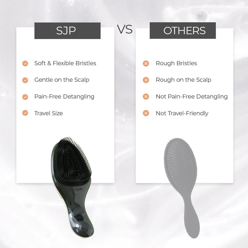 PROLIXR Tadpole series hair brush Gentle detangler hair brush Minimize Breakage Comfortable Hold Hair Brush for Women Men Hair comb Hair Care Created by Savio John Pereira - Image 5