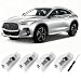 Thingrific 4Pcs No Fade Car Door Lights Logo Projector Compatible with QX5056607080 Q506070 G2537 M2535374556 FX35374550 EX253537 Model Led Car Door Welcome Puddle Lights Accessories - Image 2