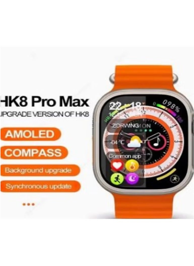HK8 Pro Max Ultra – ساعة ذكية بتصميم أنيق وقوة لا تُقارن - Image 4
