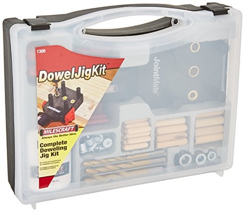 Milescraft 1309 DowelJigKit - Complete Doweling Kit with Dowel Pins and Bits - Image 1