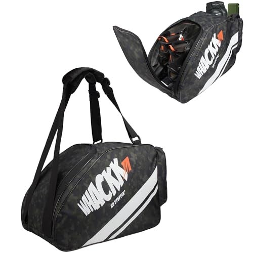 WHACKK Steezy Skating Bag – Large Compartment for Skates, Helmet, Pads, Gloves, Clothes & Accessories, Convertible Shoulder & Backpack, Water-Resistant - Image 1
