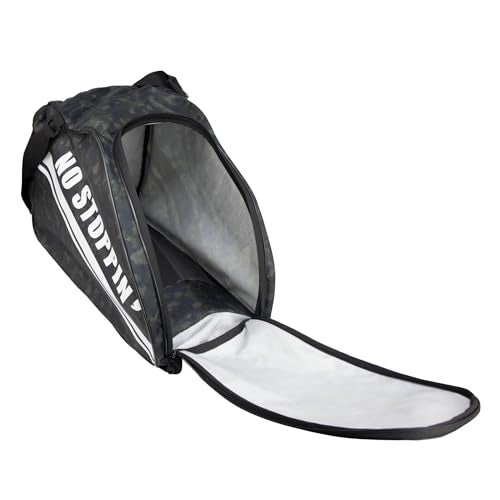 WHACKK Steezy Skating Bag – Large Compartment for Skates, Helmet, Pads, Gloves, Clothes & Accessories, Convertible Shoulder & Backpack, Water-Resistant - Image 3