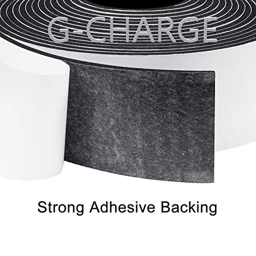 G-CHARGE Single Side High Density Self Adhesive Foam Seal Tape, Weather Stripping Doors and Window Insulation Soundproofing, (50mm x 3mm x 10 Meter) - Image 2