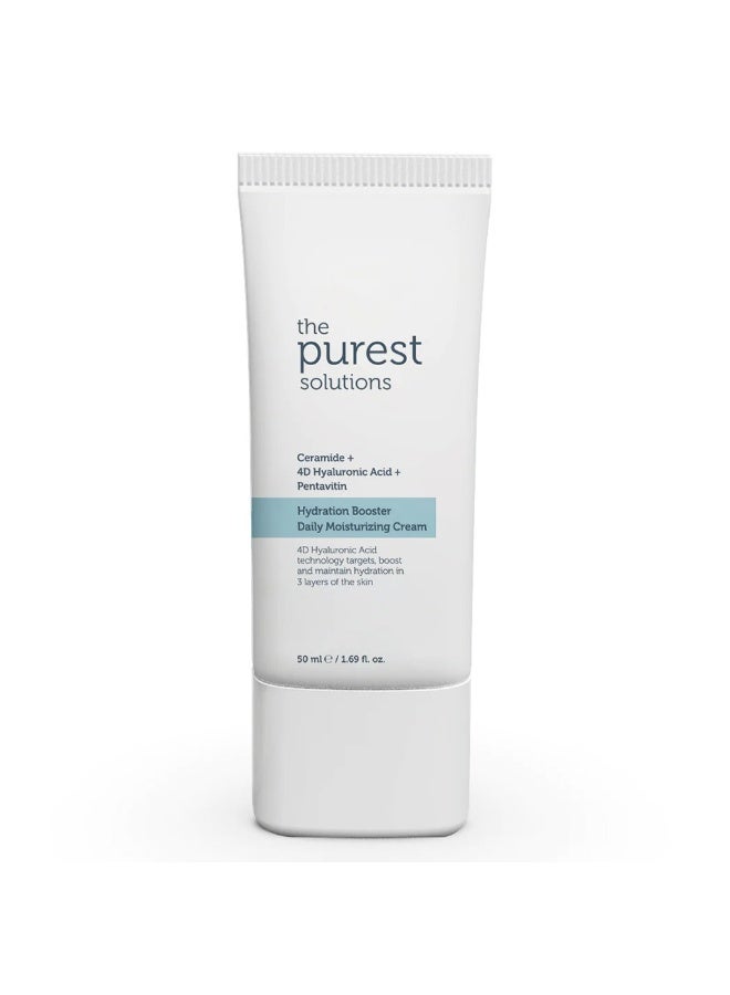 Ceramide + 4D Hyaluronic Acid + Pentavitin Hydration Booster Daily Moisturizing Cream 50ml