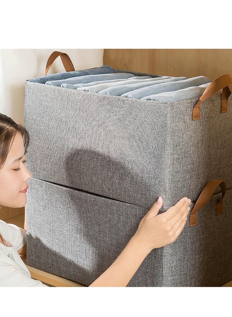 6 Pcs Wardrobe Clothes Organizer,Multifunctional Foldable Storage Box，Moisture and Mold Prevention，for Storing Shirts, T Shirts, Socks, Underwear, Documents