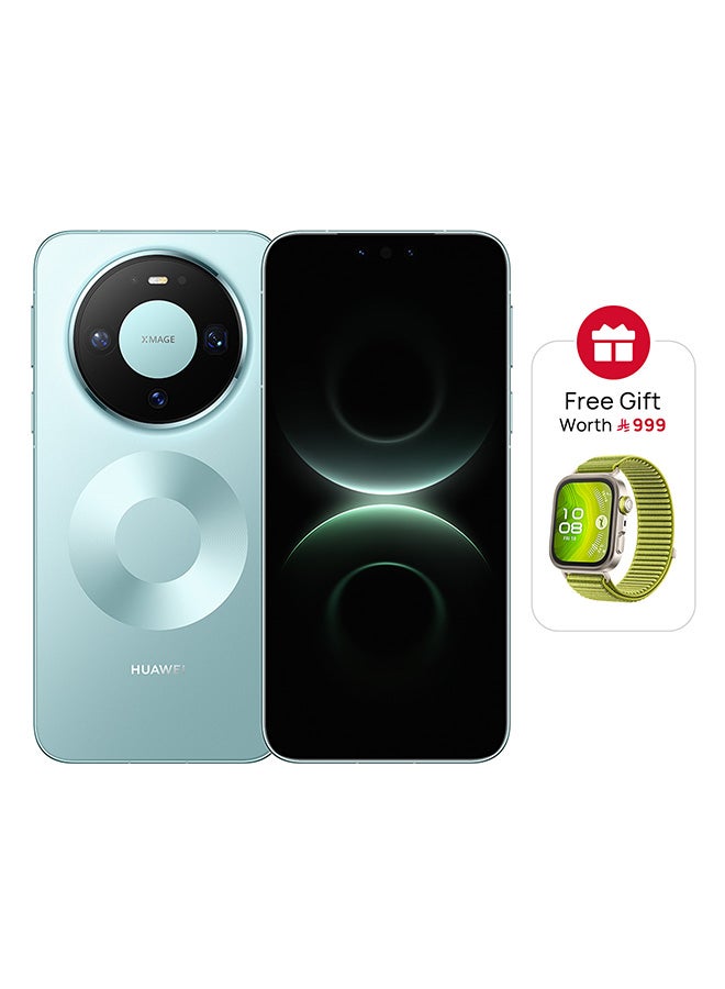 HUAWEI Mate 80 Pro Dual SIM Green Smartphone 16GB RAM + 512GB with FREE WATCH FIT 4 PRO - Middle East Version - Image 1