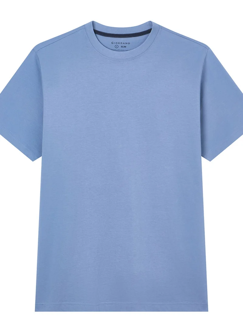 GIORDANO  Men’s Slim Fit Cotton Crew Neck Tee for Men | Best Price UAE