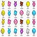 MGparty 24Pcs Easter Jumping Popper Toys Easter Basket Fillers Gifts Party Favors Supplies Stocking Stuffers Gifts for Kids Boys Girls Toddlers Bulk for Classroom Treasure Box Prizes - Image 4