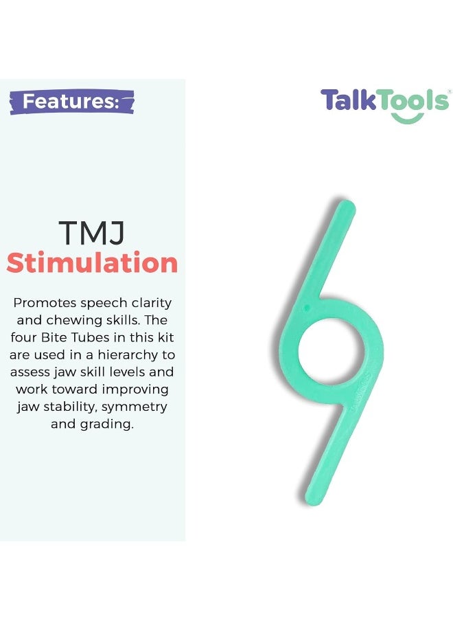 TalkTools TalkTools Green Chewy Oral Motor - Sensory Tool for Kids & Toddlers | Therapy Tools to Improve Chewing and Biting Skills, Very Soft and Reusable | BPA Free  - Image 3