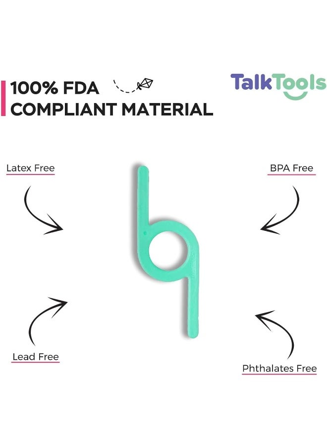 TalkTools TalkTools Green Chewy Oral Motor - Sensory Tool for Kids & Toddlers | Therapy Tools to Improve Chewing and Biting Skills, Very Soft and Reusable | BPA Free  - Image 2