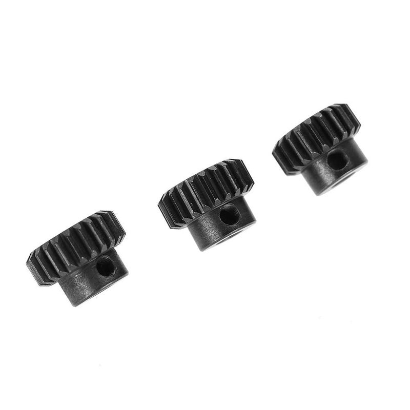 48DP مجموعة تروس دوارة لمحركات RC مصنوعة من فولاذ الكروم بقطر محور 3.175 مم، مقاومة للصدأ ومتينة، مزودة ببراغي تثبيت لسيارات RC بمقياس 1/10، تشمل خيارات تروس من 13T إلى 23T (21T، 22T، 23T) - Image 2