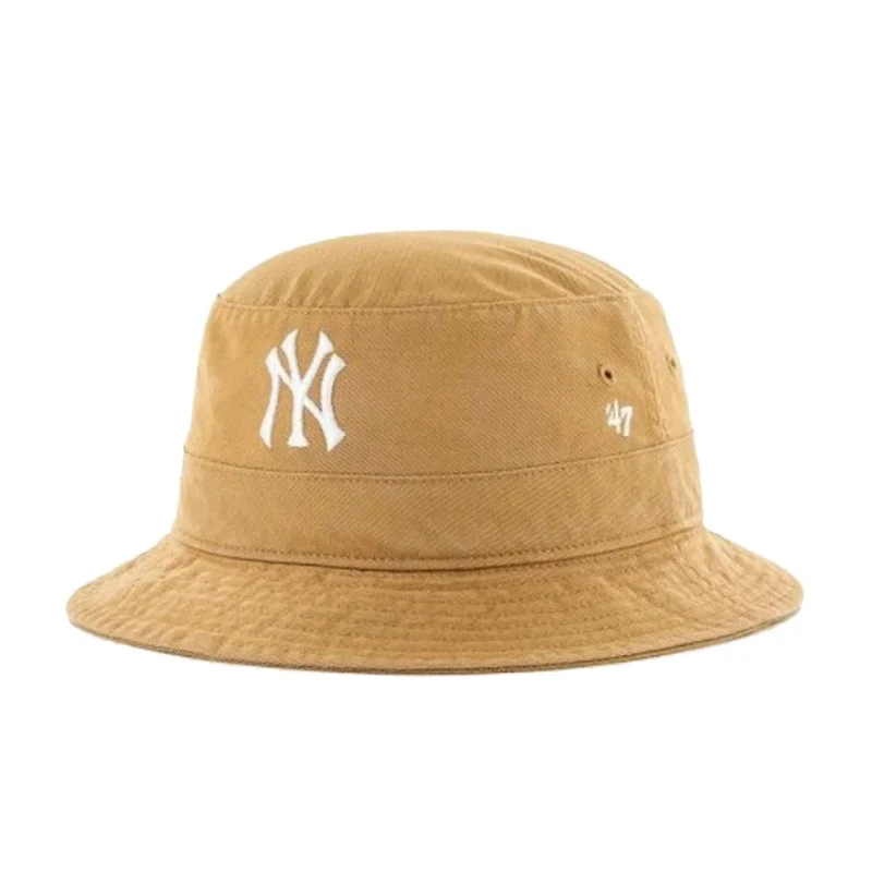 47 47 Brand MLB New York Yankees Bucket Hat In Camel