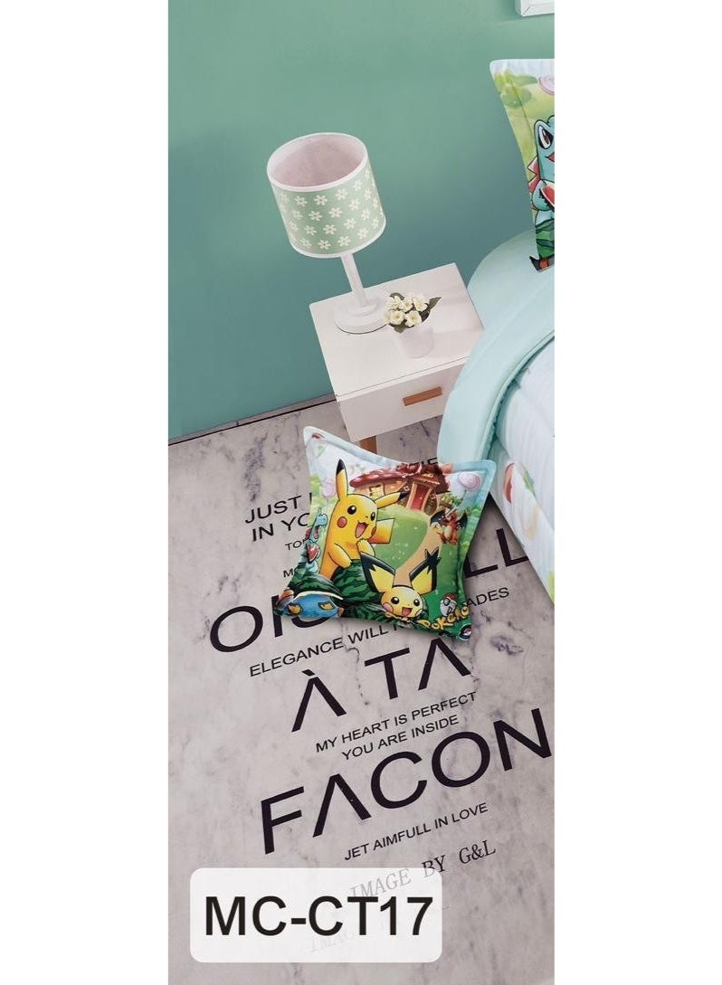 Greneric Reversible Cartoons Printed4-Piece Comforter Set - Image 2