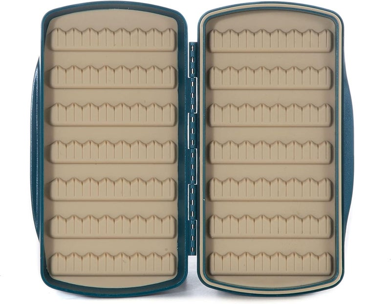 FishPond Tacky Pescador Fly Box | Medium – Baja Blue | Waterproof Fly Fishing Fly Box | Tacky Fly Boxes for Fly Fishing - Image 5
