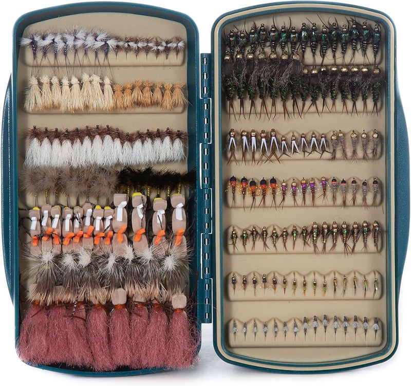 FishPond Tacky Pescador Fly Box | Medium – Baja Blue | Waterproof Fly Fishing Fly Box | Tacky Fly Boxes for Fly Fishing - Image 1