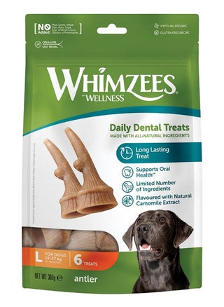 Occupy Antler Natural Dental Chews for Dogs Large (6pc) - pzsku/ZD086A8FE2BA53180BFFCZ/45/_/1679904137/b3ddf461-8847-4d47-a5fe-b5a3fb9e4a21