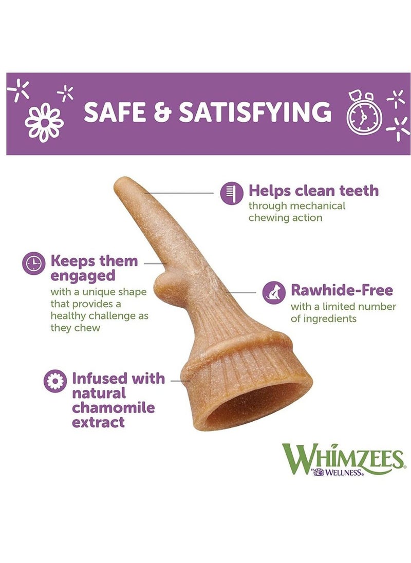 WHIMZEES - Occupy Antler Natural Dental Chews for Dogs Large (6pc) - Image 1
