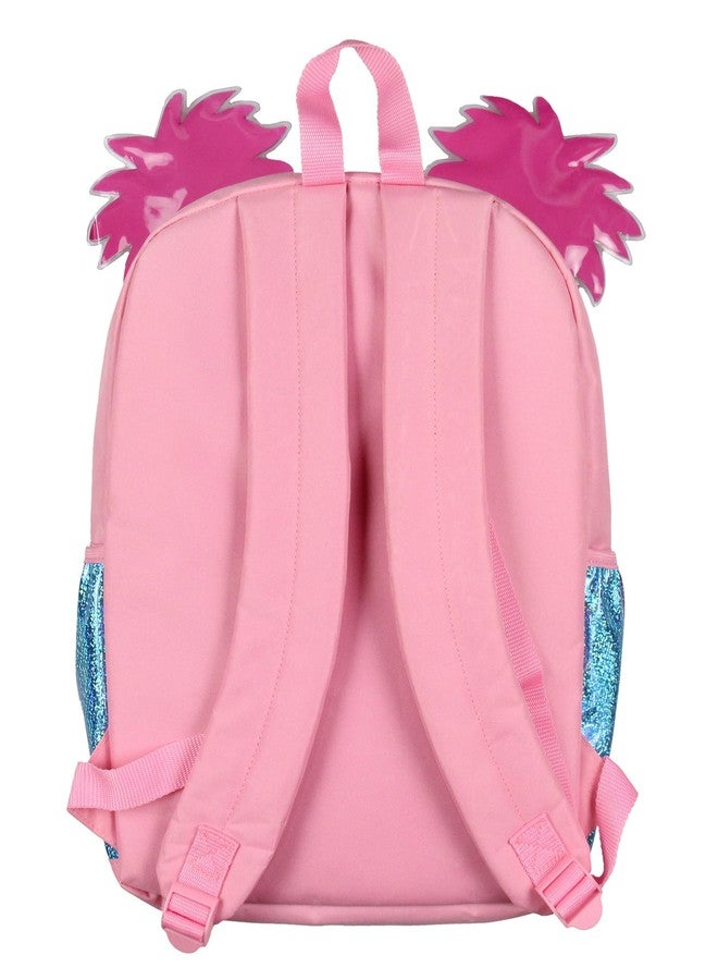 INTIMO Sesame Street Abby Cadabby Girls Kids School Backpack 17" Cute Book Bag with Padded Adjustable Straps - Image 4