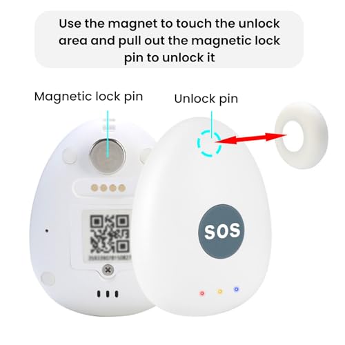 FETACA® 4G GPS SOS Alarm Personal Safety Device, Real Time Tracking, Fall Detection, Geo-Fence, Two-Way Call & Emergency Alert for Elderly, Kids, IPX7 Free 1-Month 4G Data SIM and App Subscription - Image 2
