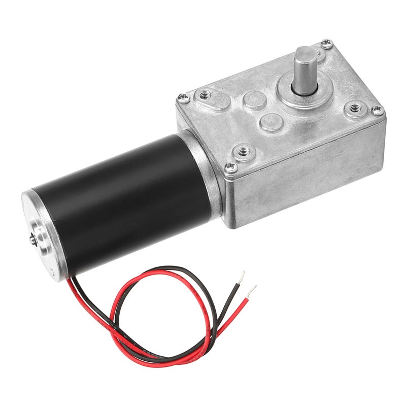 Reversible Worm Gear Motor: 31mm Copper Tube Motor - Durable All Metal Gears Low Noise Ball Bearing Design for Curtain Machines Advertising Equipment Window Openers Smart Devices - Image 4