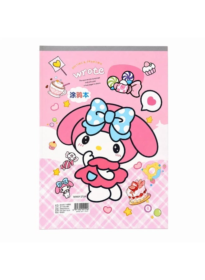 Hello Kitty Kids Coloring Book  20 Creative Coloring Pages Cinnamoroll  Hello Kitty Kuromi - Image 1