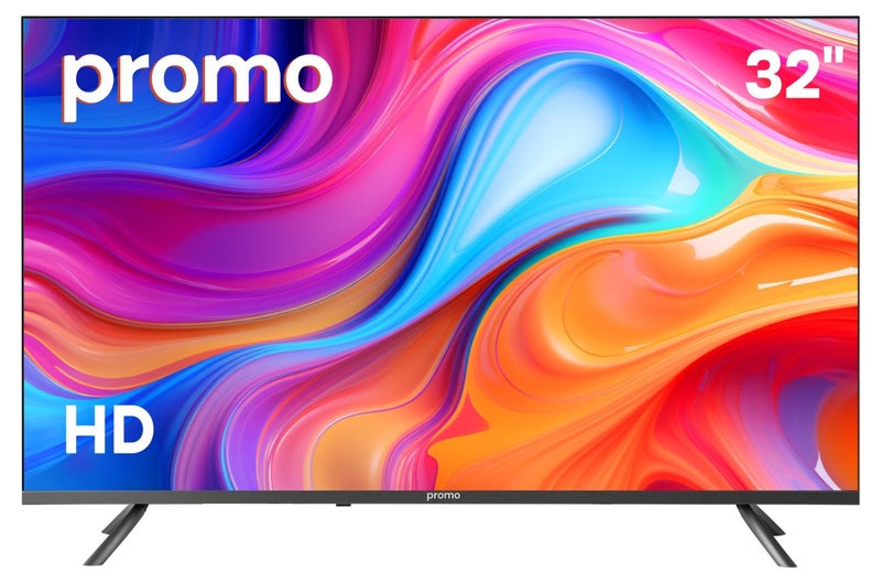 برومو تلفزيون برومو 32 بوصة LED بدقة HD – 32PN3000، تصميم بدون إطار، مداخل HDMI وUSB - Image 1