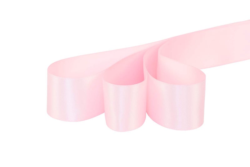 Ribbonitlux 1.5" Wide Double Face Satin Ribbon 25 Yards (117-Light Pink）, Set for Gift Wrapping, Party Decor, Sewing Applications, Wedding and Craft - Image 2