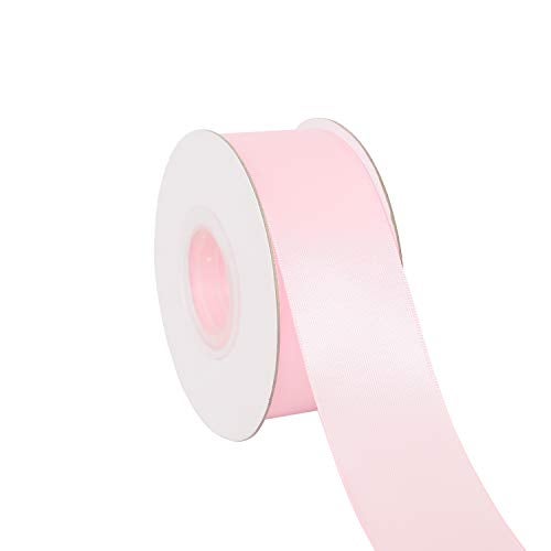 Ribbonitlux 1.5" Wide Double Face Satin Ribbon 25 Yards (117-Light Pink）, Set for Gift Wrapping, Party Decor, Sewing Applications, Wedding and Craft - Image 1