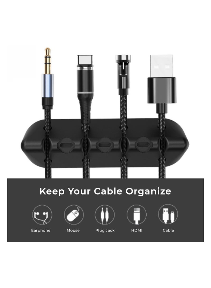 Charby TPR Cable Organizer Clip 4 Slots - Image 2