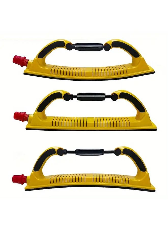 مطحنة يدوية بكتلة واحدة قابلة للتعديل نصف قطرها صفيحة طويلة لسيارة هيكل خشب - Image 2