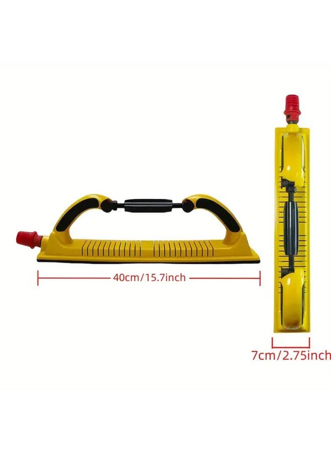 مطحنة يدوية بكتلة واحدة قابلة للتعديل نصف قطرها صفيحة طويلة لسيارة هيكل خشب - Image 3