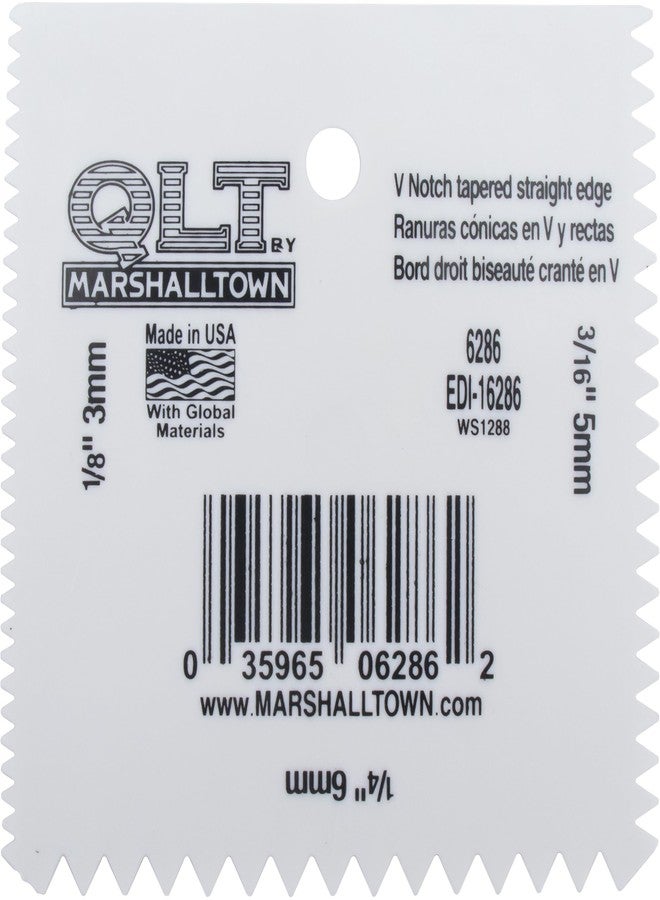 MARSHALLTOWN Square Notched Spreaders, V-Shaped Notch Shape, with Chest Support, Made In The USA, 6286 - Image 5
