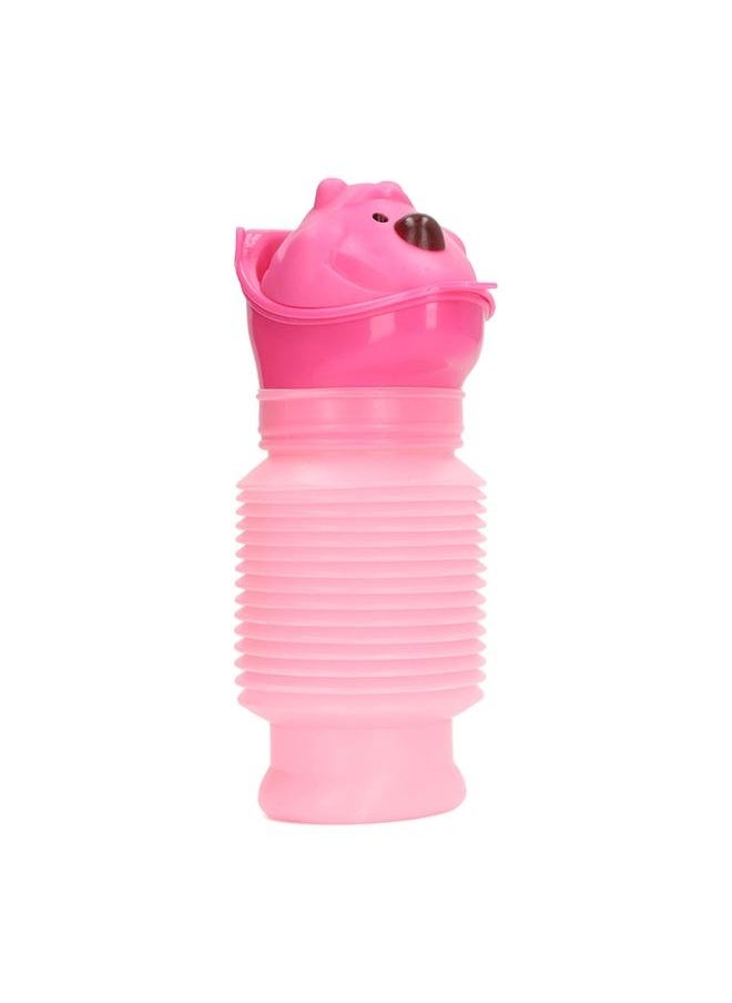 Portable Children Urinal Cartoon Pink Little Bear Unisex Portable Kids Retractable Urinal for Travel Car Outdoor 600ML - pzsku/ZD0875E69DBBCE5B312FFZ/45/_/1740555601/83aa67aa-6b6a-4603-834a-53953bc5b177