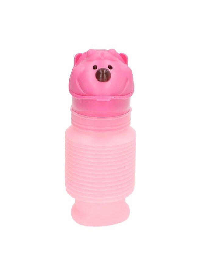 Portable Children Urinal Cartoon Pink Little Bear Unisex Portable Kids Retractable Urinal for Travel Car Outdoor 600ML - pzsku/ZD0875E69DBBCE5B312FFZ/45/_/1740555620/2a1086b4-7f0e-4a0d-8a14-e8f7cb6e3da5