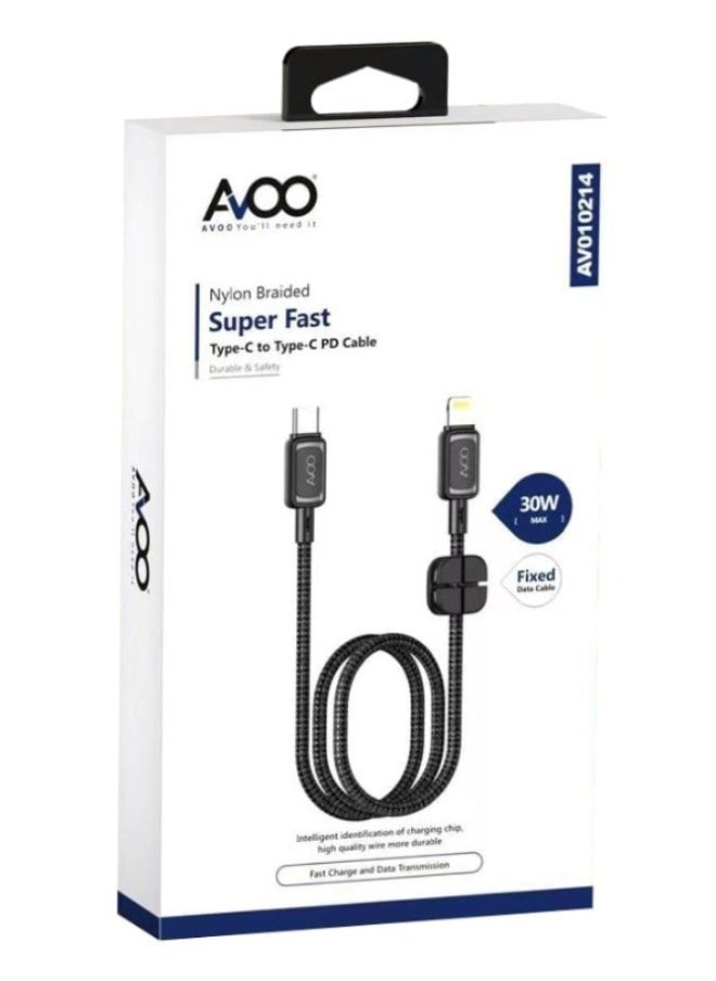 AVOO 35W TYP-C iPhone Cable with Hook  - Image 3