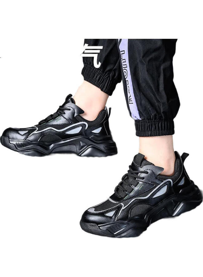 Fucheng Women'S Small Size Lightweight Breathable Comfortable Anti-Smashing Anti-Stab Solid Wear-Resistant Safety Work Shoes 368 36 - Image 1