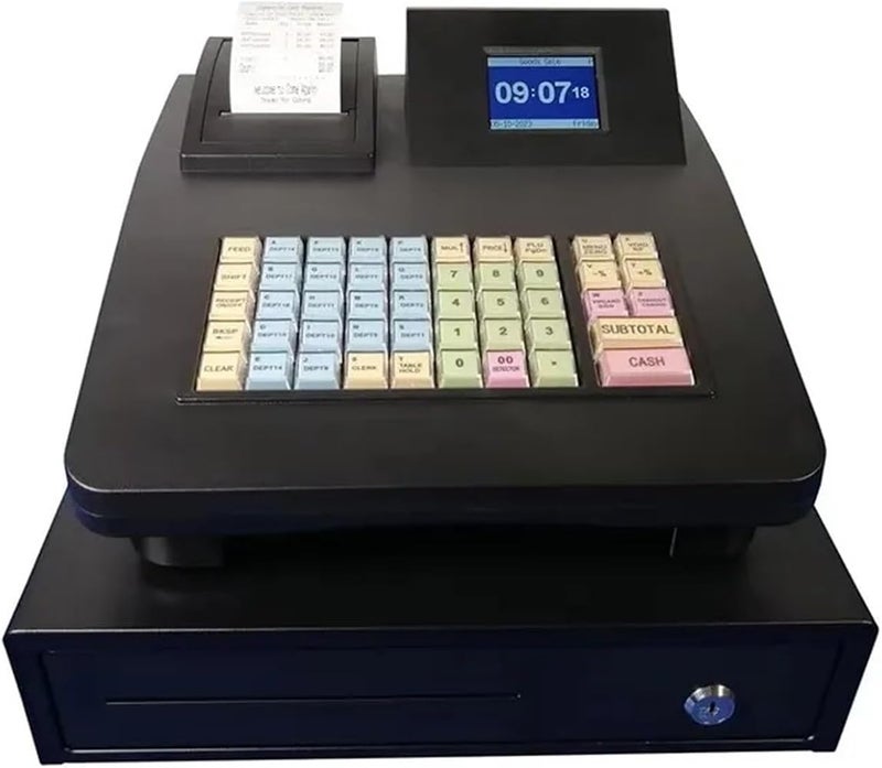 ROOUIO Cash Register, T2 Supermarket Retail Store Restaurant Desktop Cash Register With 58mm Receipt Printer(Cash Register) - Image 2