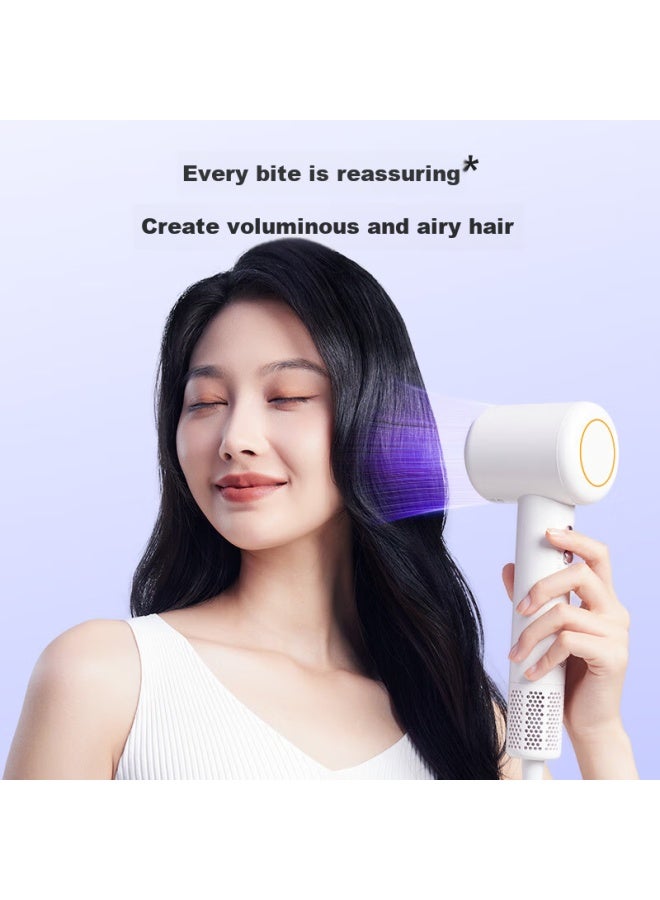 JD.com Jd Jingzao Smart High-speed Hair Dryer Air Gray 500 Million Negative Ions Hair Dryer For Home Use, Quiet, High-power, Hair-friendly, Hair-protecting Electric Hair Dryer, Dormitory, Qixi Valentine's Day Gift - Image 2