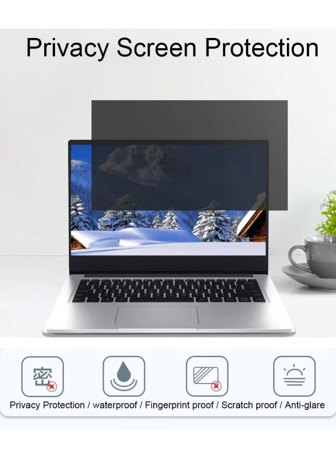 Privacy Screen Protector Compatible with Lenovo Thinkpad X1 Carbon Gen 12 2024 14-inch , Matte Paste Style Anti-spy Privacy Film Anti Reflective Anti Blue Light - Image 4